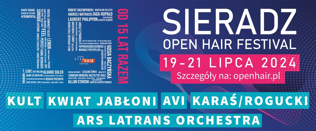 Sieradz Open Hair Festival 2024. Znamy program imprezy