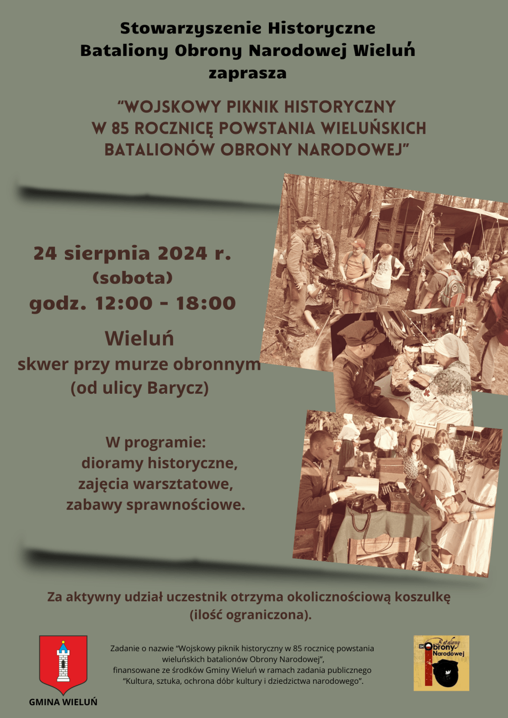 Wieluń. Piknik historyczny