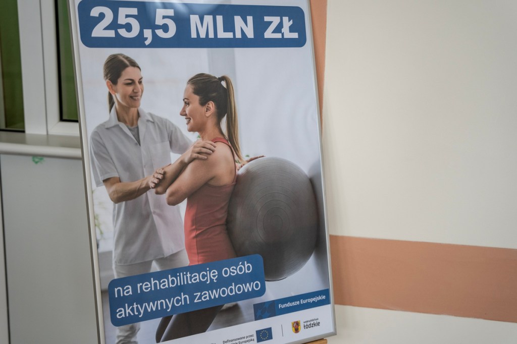 25,5 mln zł wsparcia na rehabilitację dla mieszkańców Łódzkiego