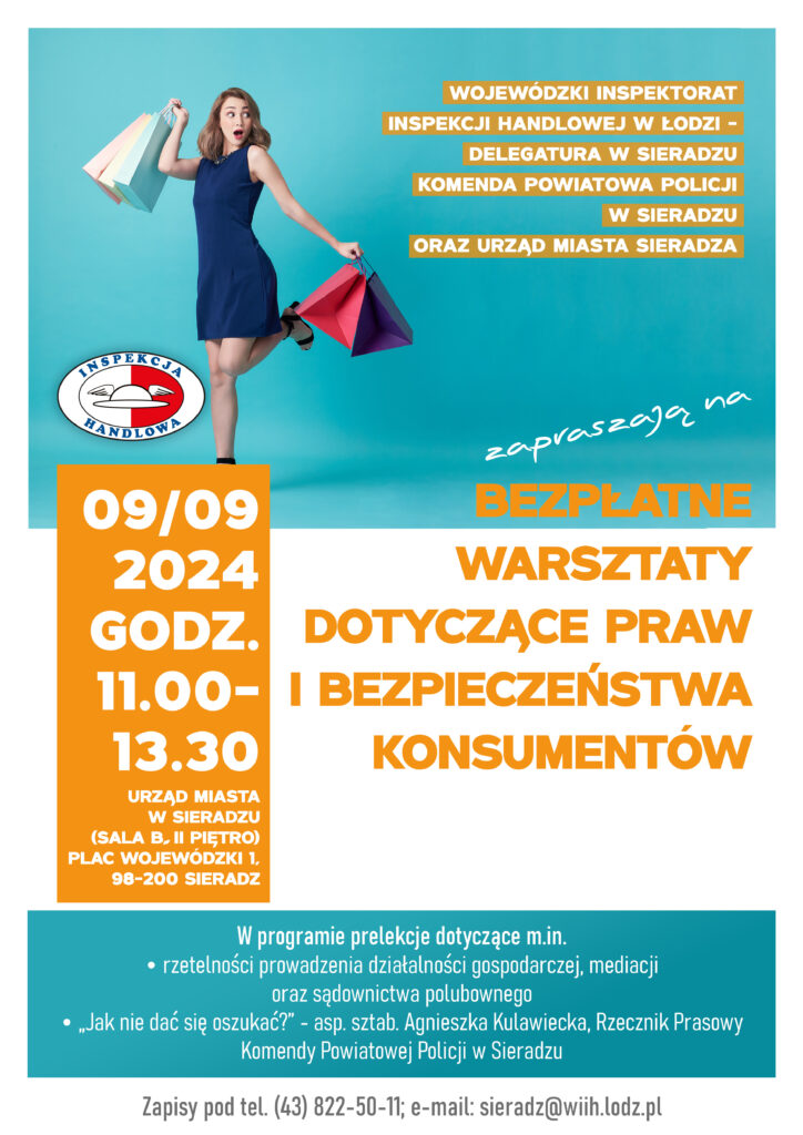 Sieradz. Zaproszenie na warsztaty