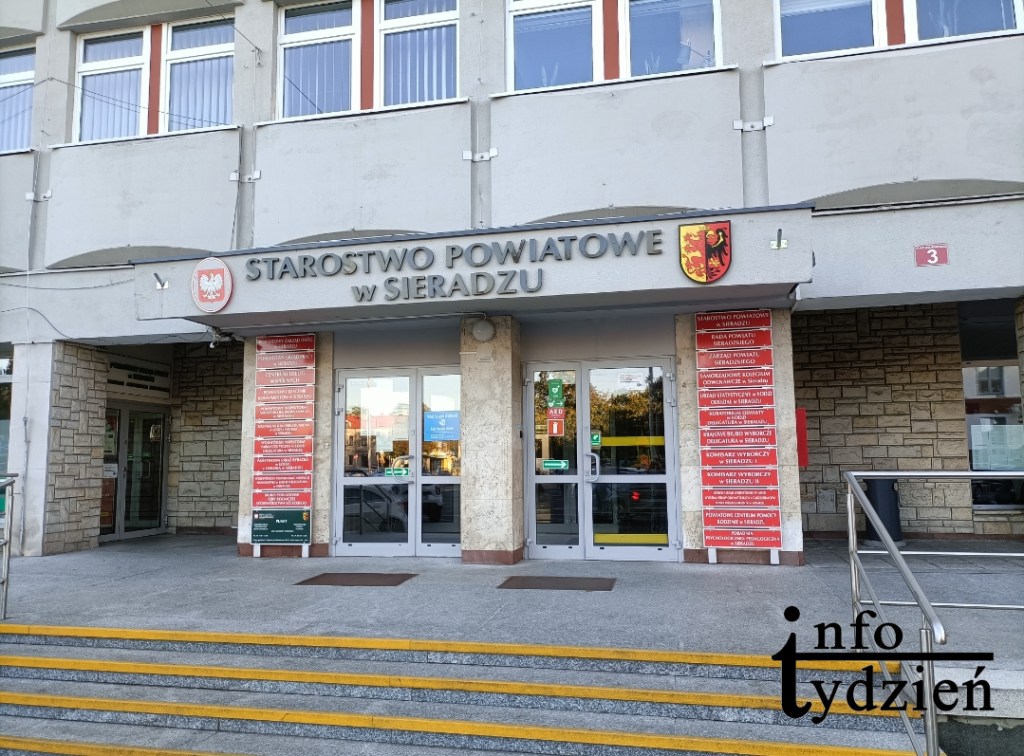 Sieradz. Zmiana godzin pracy Starostwa Powiatowego