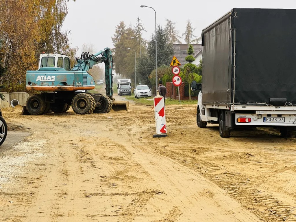 Sieradz. Remonty ulic i chodników trwają