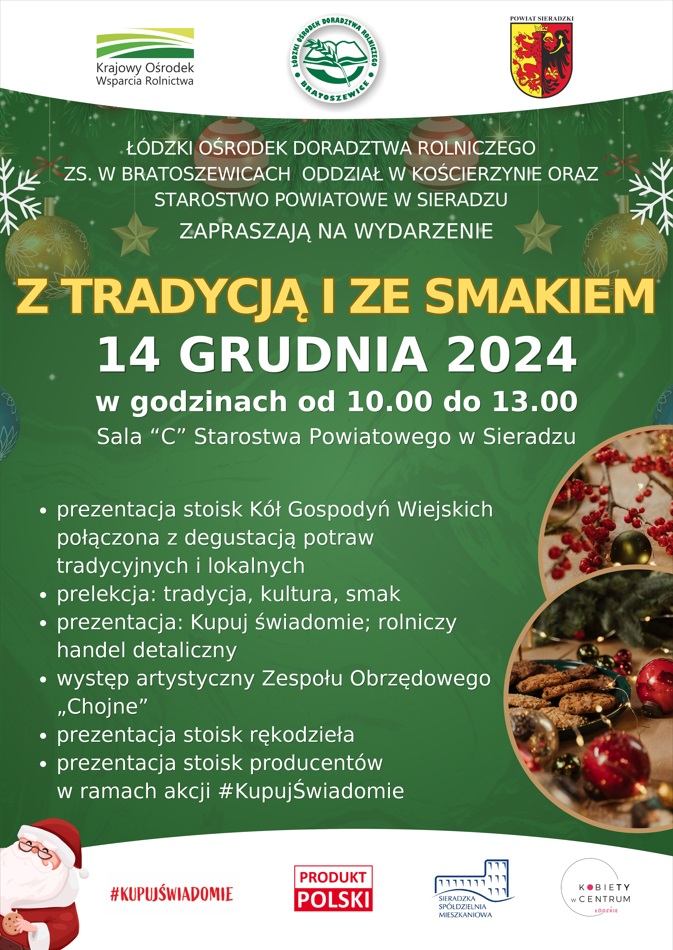 Sieradz. Będzie z tradycją i ze smakiem