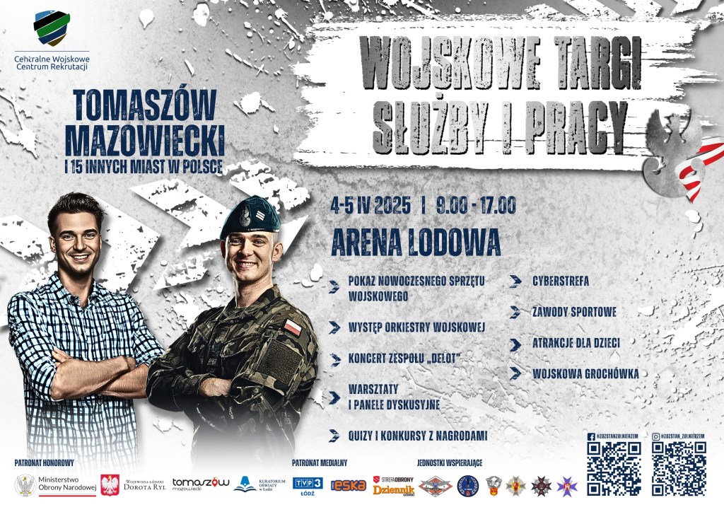 II Wojskowe Targi Służby i Pracy. Weźmie w nich udział WCR Sieradz