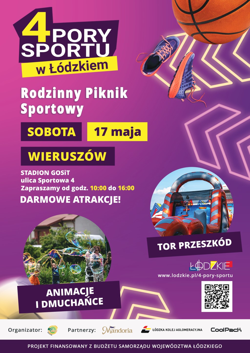W sobotę w Wieruszowie będą "4 Pory Sportu"